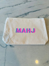 Load image into Gallery viewer, Canvas Cosmetic Pouch