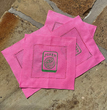 Load image into Gallery viewer, Hemstitch Cocktail Napkins - Set of 4