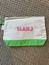 Load image into Gallery viewer, Canvas Cosmetic Pouch