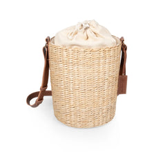Load image into Gallery viewer, Palmero Rush Insulated Bucket Tote with Leather Straps