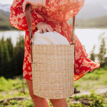 Load image into Gallery viewer, Palmero Rush Insulated Bucket Tote with Leather Straps