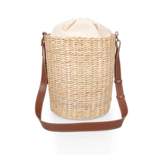 Load image into Gallery viewer, Palmero Rush Insulated Bucket Tote with Leather Straps