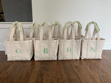 Load image into Gallery viewer, Canvas Wine Tote - 4 bottle