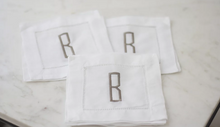 Load image into Gallery viewer, Hemstitch Cocktail Napkins - Set of 4