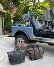 Load image into Gallery viewer, Waxed Canvas Weekend Bag