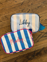 Load image into Gallery viewer, Stripe Cosmetic with Tassle