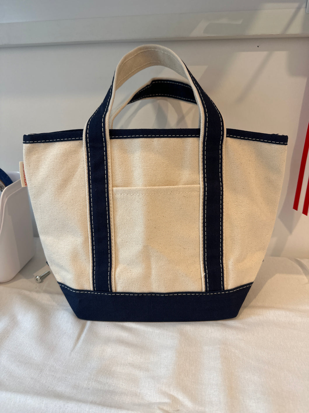 Open Top Canvas Tote