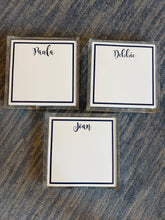 Load image into Gallery viewer, Acrylic Jumbo Pad with Personalized Paper