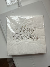 Load image into Gallery viewer, Merry Christmas cocktail napkin