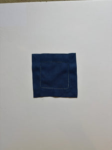 Hemstitch Cocktail Napkins - Set of 4