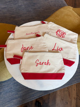 Load image into Gallery viewer, Classic Canvas Cosmetic Pouch