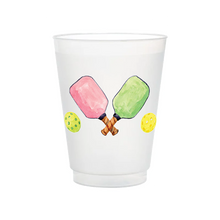 Load image into Gallery viewer, Pickleball Frosted Cups | Set of 6
