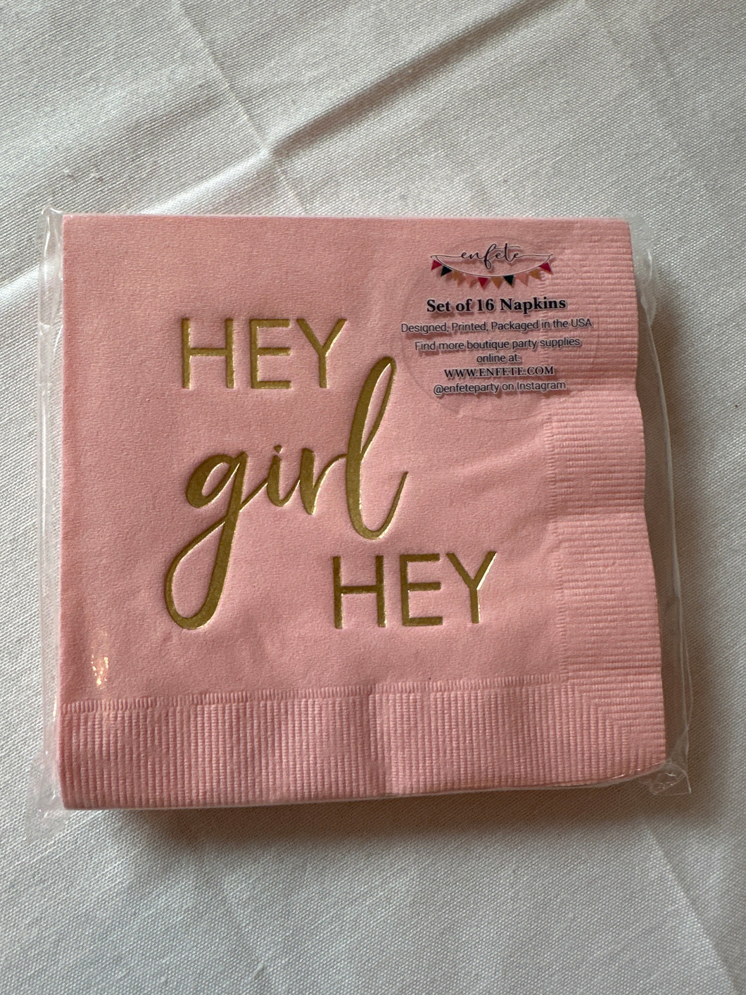Hey Girl Hey Cocktail Napkins