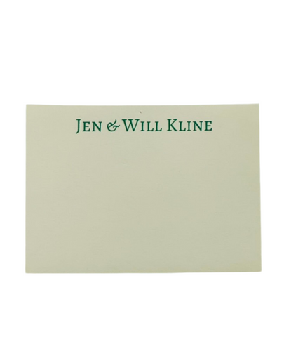 Flat Notecards