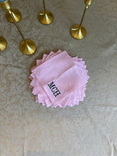 Load image into Gallery viewer, Hemstitch Cocktail Napkins - Set of 4