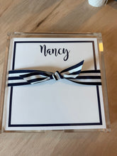 Load image into Gallery viewer, Acrylic Jumbo Pad with Personalized Paper