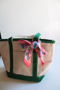 Open Top Canvas Tote