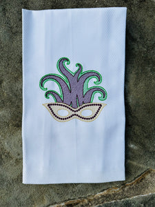 Cotton Hand Towel with Embroidery Design