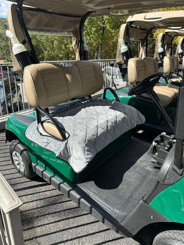 Quilted Golf Cart Seat Cover