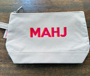 Canvas Cosmetic Pouch