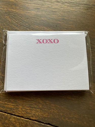 XOXO Enclosure Card