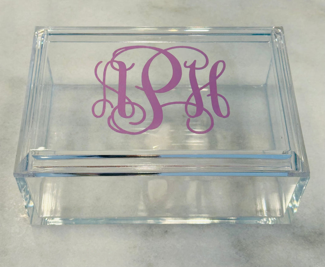 Acrylic Jewelry Box