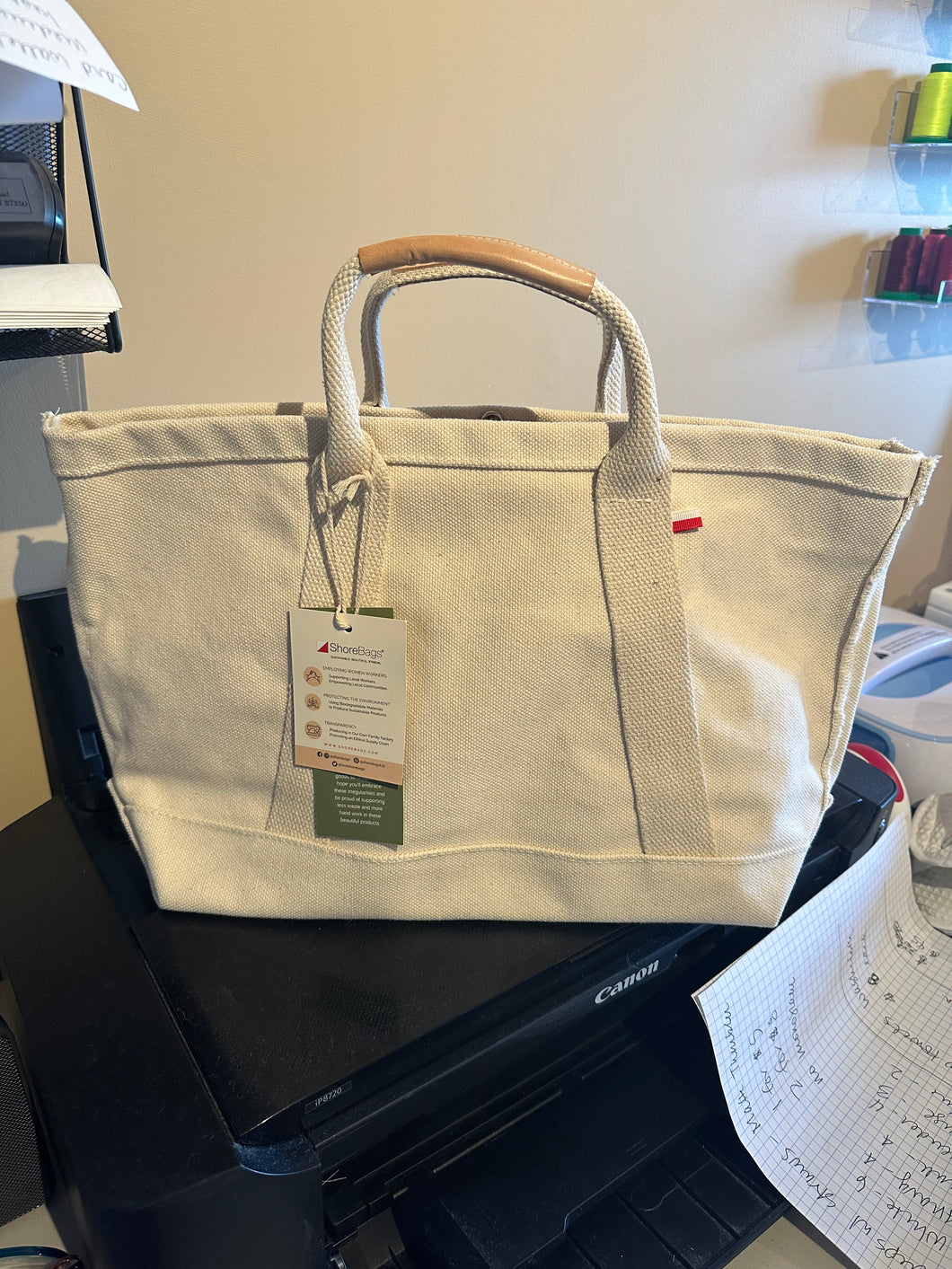 Small Canvas Tote Bag