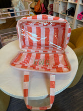Load image into Gallery viewer, Wipeable Stripe Cosmetic Bag