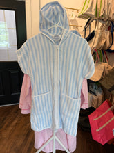 Load image into Gallery viewer, Weezie Blue Stripe Coverup