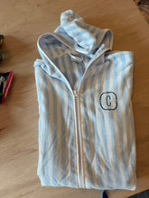 Load image into Gallery viewer, Weezie Blue Stripe Coverup