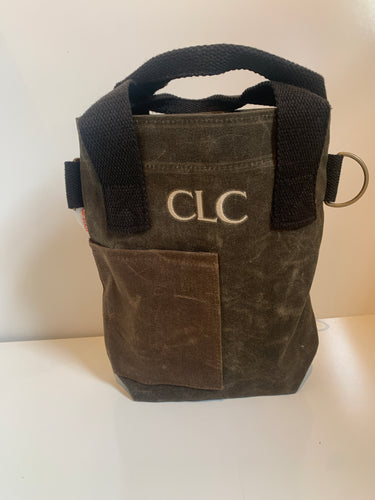 Waxed Canvas Double Wine Tote