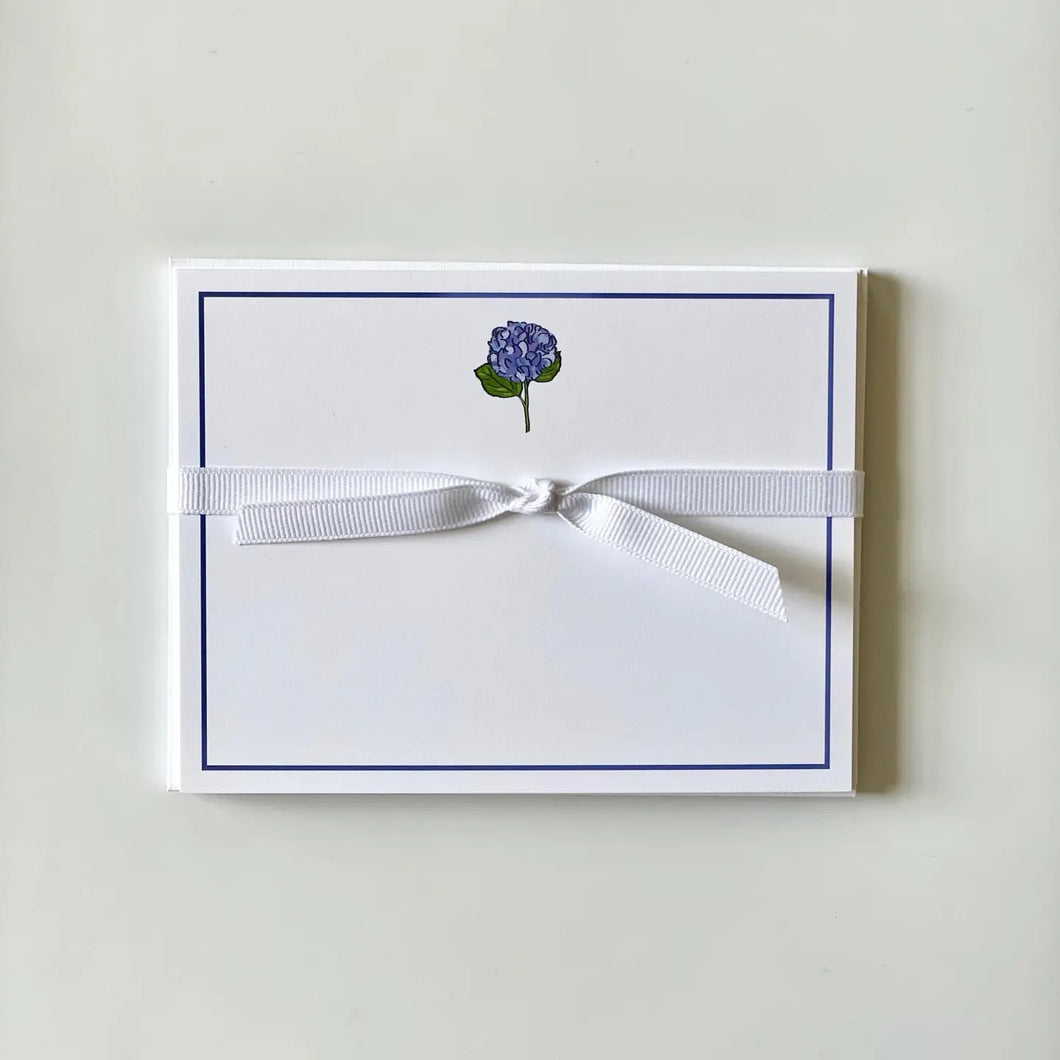 Hydrangea Note Cards