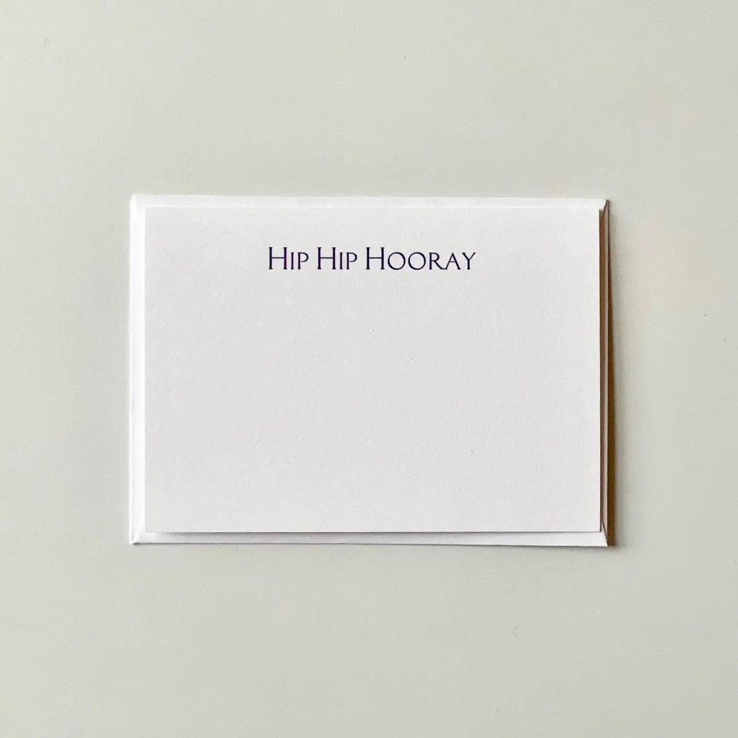 Hip Hip Hooray Gift Enclosure