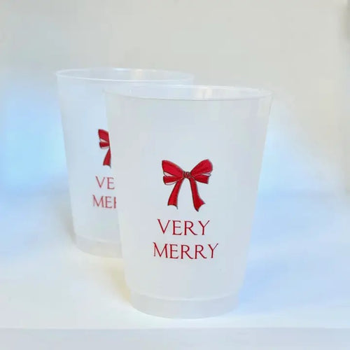 Very Merry Frosted Cups