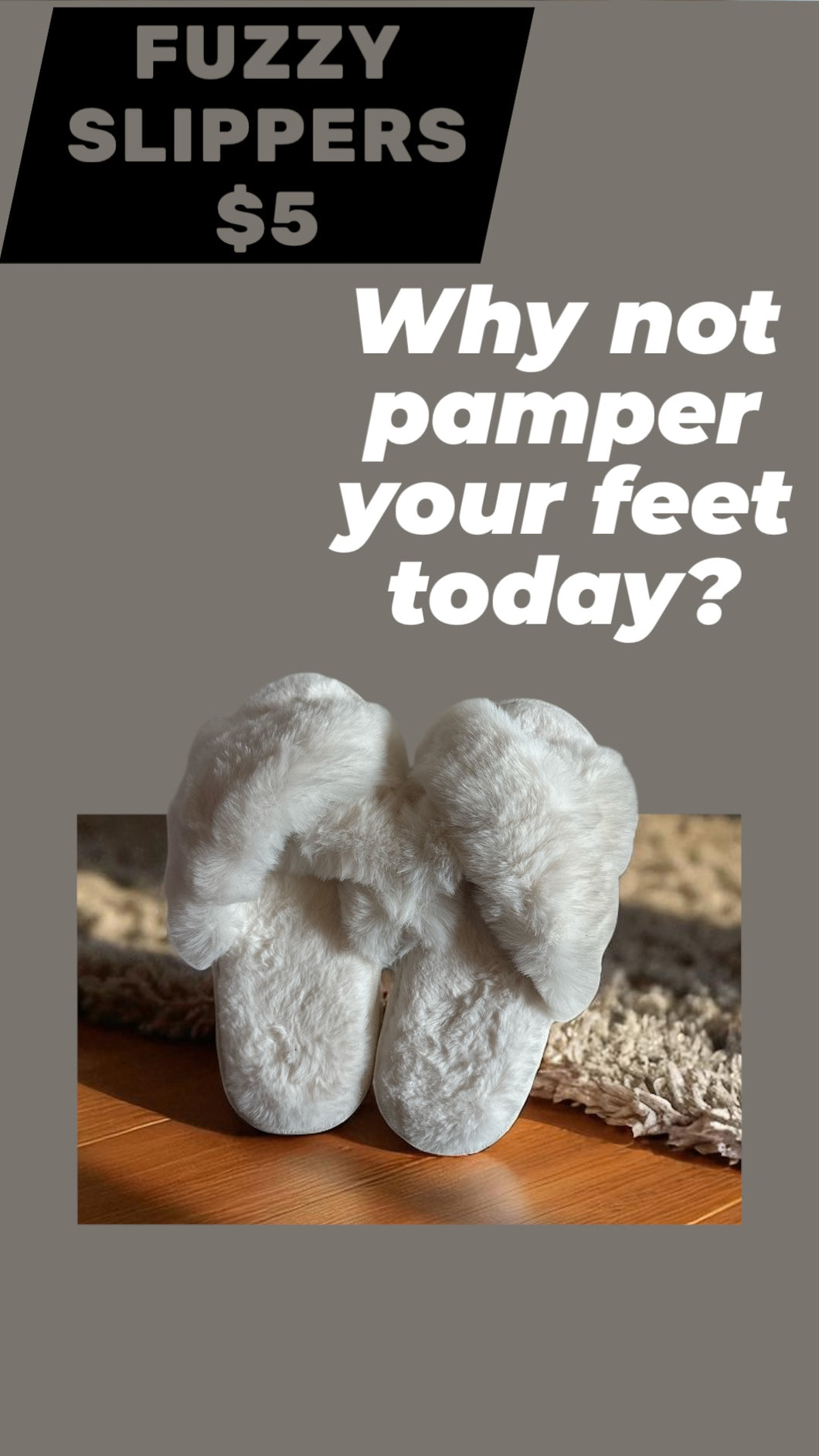 Fuzzy Slippers
