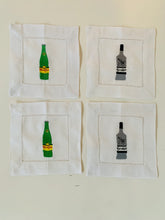Load image into Gallery viewer, Hemstitch Cocktail Napkins - Set of 4