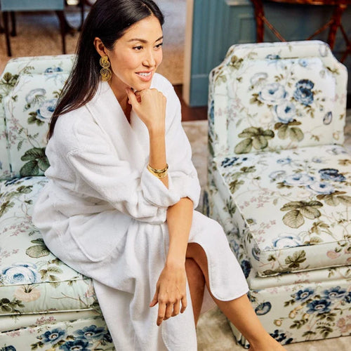 Weezie Terry Long Sleeve Robe
