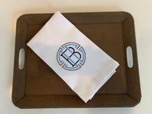 Load image into Gallery viewer, Cotton Hand Towel with Medallion Monogram