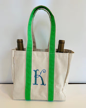 Load image into Gallery viewer, Canvas Wine Tote - 4 bottle