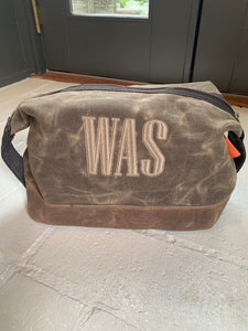 Waxed Canvas Dopp Kit