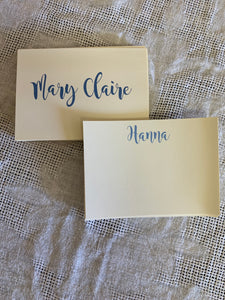 Flat Notecards