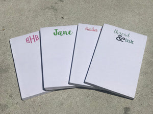 Personalized Pad of Paper