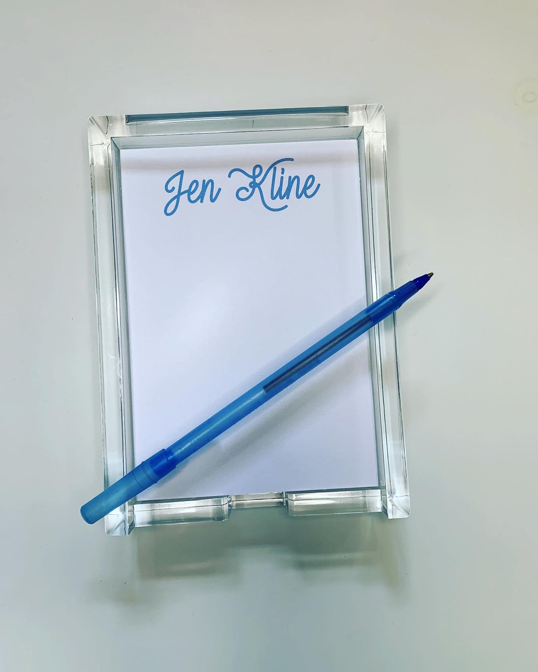 Acrylic Notepad Holder