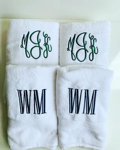 Spa Bath Towels - Set of 2