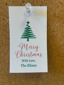 Christmas Enclosure Cards - Set of 20