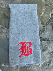 Gray Large Sport Towel